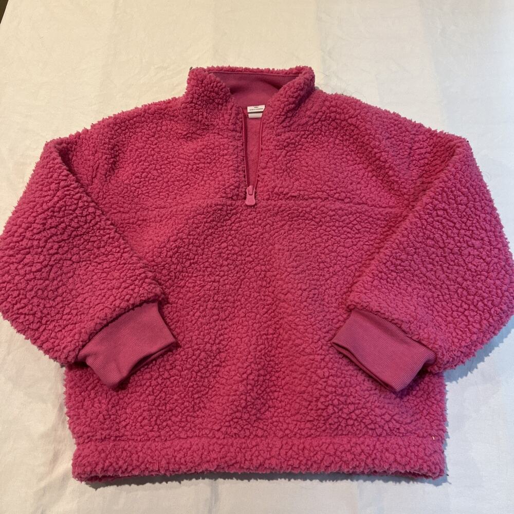 Baby Gap Girls Age 5 Pink Half Zip Jacket